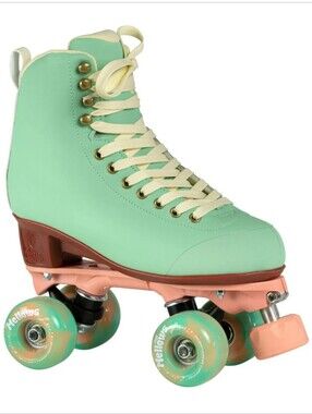 Chaya Melrose Elite Sherbert Lime Women's Roller Skate Sz41 Retro Vegan Summer